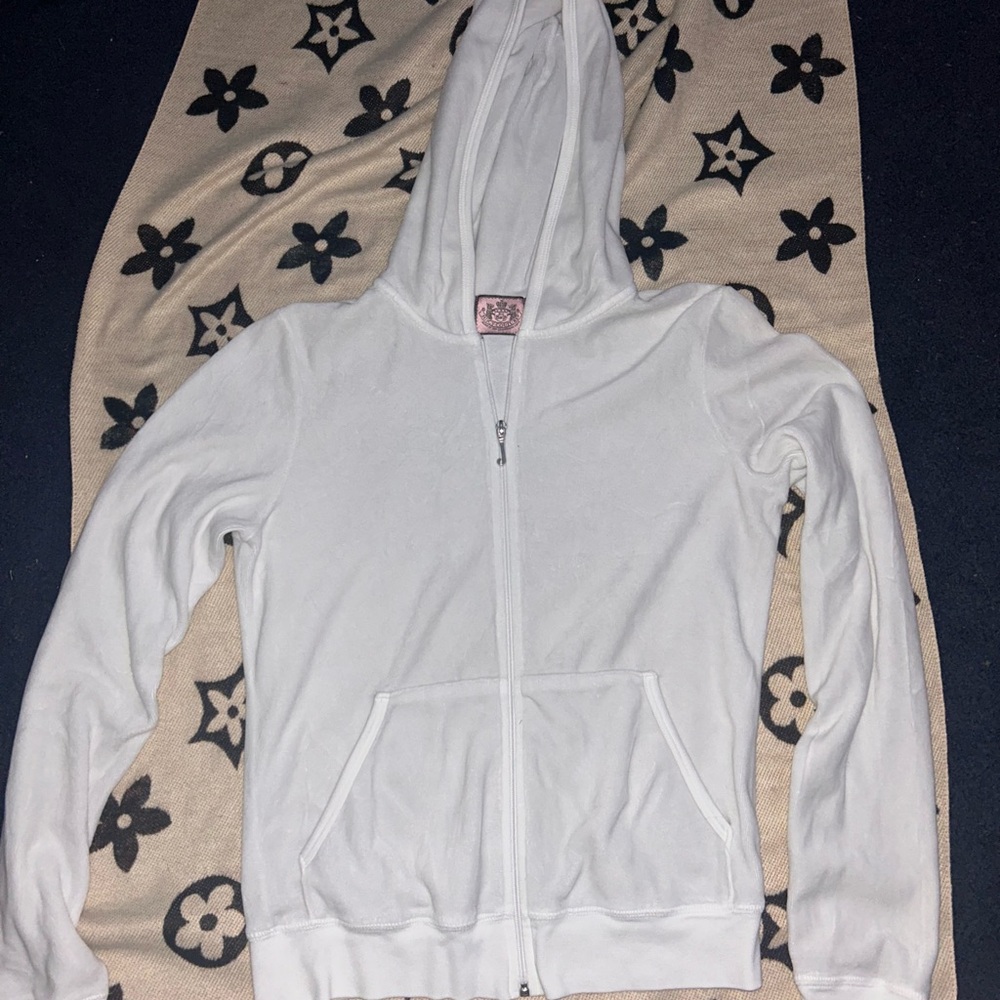 Juicy Couture White Hoodie